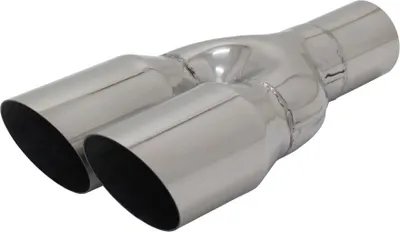 Produktbild von Novus Endrohr zum Anschweißen 2 x 76mm MS-Design Y-Endrohr universal