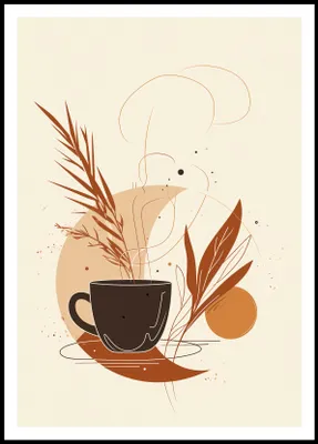 Produktbild von Plakat 68x98cm Morgendliche Kaffeemusik