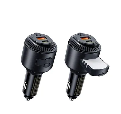 Zdjęcie produktu dla Ładowarka Samochodowa Remax 60W Pd Qc Szybkie Ładowanie Usb-C Czarna