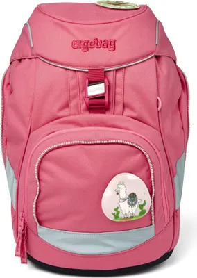 Produktbild von Ergobag Pack Schulrucksack-Set (6-tlg.) Lamas In Bärjamas, Farbe:pink