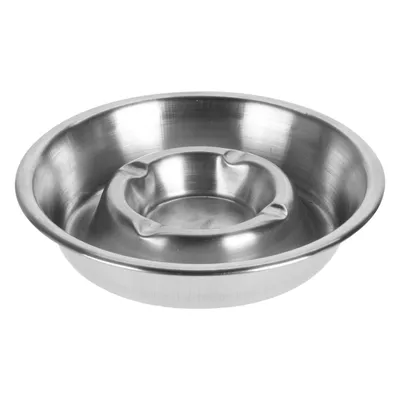 Produktbild von Aschenbecher Edelstahl Windaschenbecher Tischaschenbecher Ø13cm