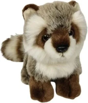 Produktbild von Waschbär Dekofigur sitzend 18 cm