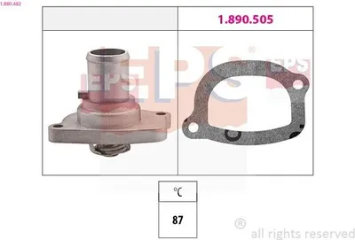 Produktbild von EPS Thermostat Kühlmittel 87°C für FIAT Strada Pickup (178) PALIO Weekend (178DX) Siena (178, 172)