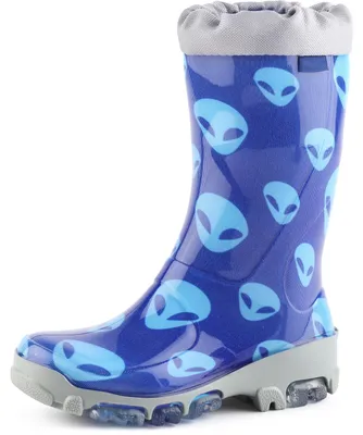 Produktbild von Ladeheid Kinder Mädchen Jungen Gummistiefel Regenschuhe LARB015 (Blau Geist, 27)