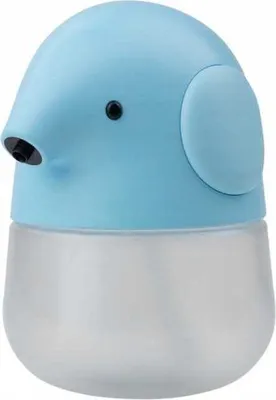 Produktbild von Seifenspender in Elefantenform, blau, berührungslos, 300ml MW20733