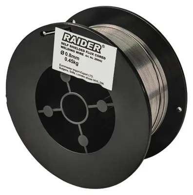 Zdjęcie produktu dla DRUT SPawalniczy z topnikiem 0,8 mm 450 g.
