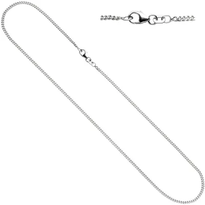 Produktbild von JOBO Panzerkette 925 Silber 1,7 mm 45 cm Kette Halskette Silberkette Karabiner