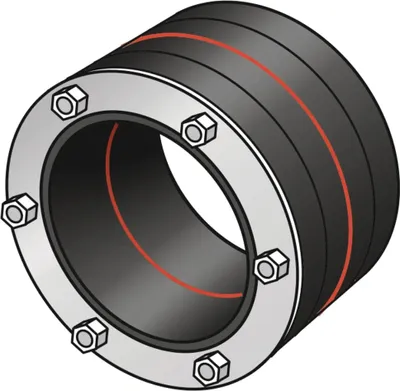 Produktbild von KE Kelit PEX77, KELIT, Kompakt-Ringraumdichtung, 200, 126 (125), 1 Stk.