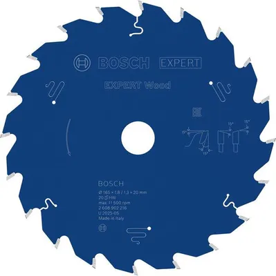 Produktbild von EXPERT Wood Kreissägeblatt, 165x20 mm, Z20