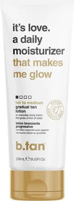 Obrázok produktu pre b.tan Je to láska. Denný hydratačný krém, ktorý ma rozžiari Balsam Brązujący 236ml