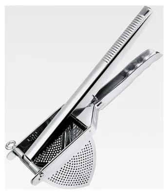 Produktbild von Kartoffelpresse aus Edelstahl, Silber