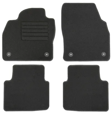 Fußmatten-Set für Skoda Kamiq NW, 06/2019-, 4-teilig, Schwarz