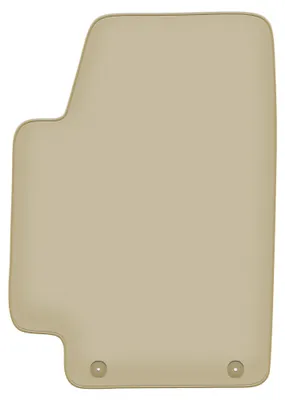 Immagine prodotto di Tappetino conducente in velluto PREMIUM beige compatibile con Audi 80 B5 (1994-2000, cabrio) – con fissaggi – su misura