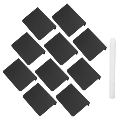 Immagine prodotto di 10 pezzi mini lavagna set display nero lavagna buffet segno per il negozio di manicure matrimonio