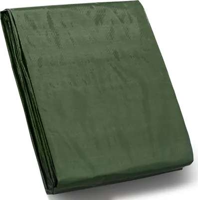 Image de Bâche verte durable 4x5m couverture de toit terrasse étanche 100g/m
