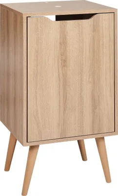 Obrázek produktu pro BELIANI Skříňka pod umyvadlo světle hnědá MDP dřevotříska 45 x 80 cm s policí úložný nábytek do koupelny
