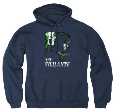 Immagine prodotto di Felpa con cappuccio "Star City Defender" del marchio Arrow, unisex, per uomo/donna, modello TV40555 (taglia XXL), colore blu navy
