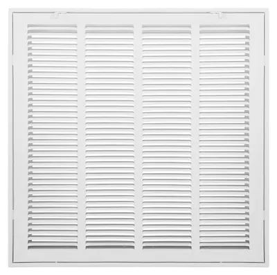 Immagine prodotto di Griglia di ventilazione VEVOR, adatta per l'installazione in aperture (50,5 x 50,5 cm), griglia per l'aria di scarico a parete, griglia per l'aria di ritorno in acciaio verniciato a polvere
