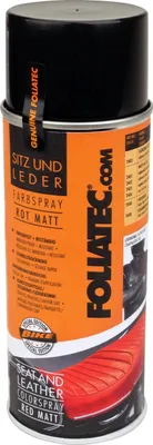 Immagine prodotto di Foliatec 2406 Colore per sedili e pelle dell'auto Lacca spray ROSSA opaca 400ml