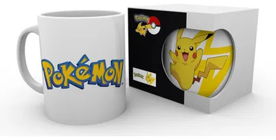 Produktbild von Pokemon Tasse - "Logo & Pikachu" Tasse Kaffeetasse Teetasse