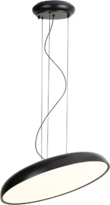 Image de Lamina - Lampe suspendue LED 44cm 30W LED Noir
