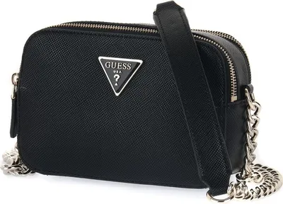 Produktbild von GUESS JEANS Fantastická Dámska Kabelka Čierna Farba: čierna, Veľkosť: UNI