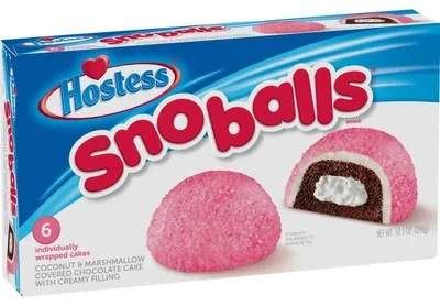Immagine prodotto di Hostess SnoBalls Fun Color 298g