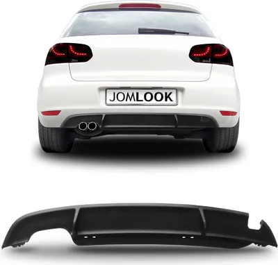 Produktbild von Dyfuzor zderzaka tylnego Sport Look dla VW Golf 6 VI (NIE dla zderzaków GTD, GTI i R-Line)