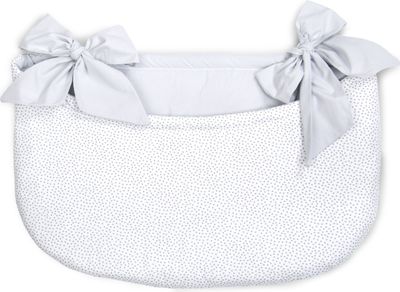 Amilian Betttasche zum Einhängen, Windelntasche, Aufbewahrungstasche, Spielzeugtasche, Babybetttasche, Organizer für Kinderbett, Laufgitter