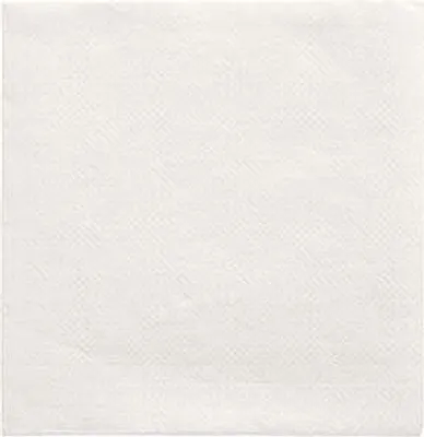 Produktbild von Servietten "DAILY Collection" 1/4-Falz 24 cm x 24 cm weiss