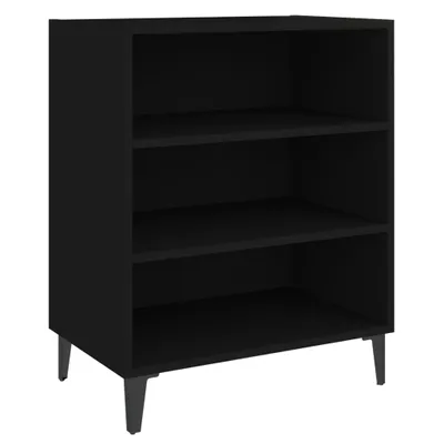 Zdjęcie produktu dla vidaXL Kredens czarny 57x35x70 cm materiał drewnopochodny