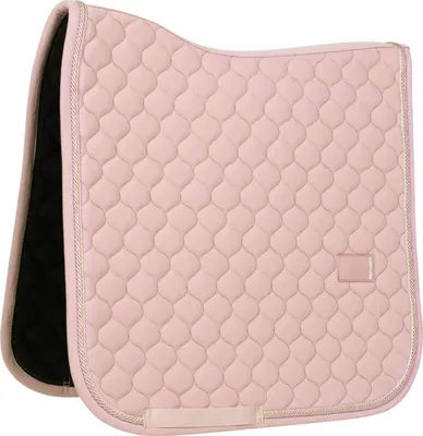 Produktbild von Kentucky Horsewear Saddle Pad Onion Quilt Rubber Logo Dressage, Farbe:Old Rose, Größe:Full