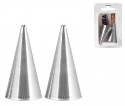 Immagine prodotto di PIAZZA Set 2 Cornetti Inox Stella mm02