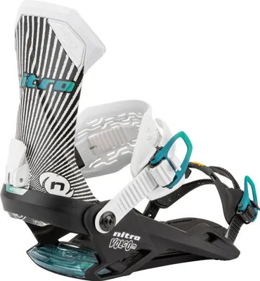 Image de Fixation de snowboard Nitro pour homme TEAM, taille : M, couleurs : nitro x volcom