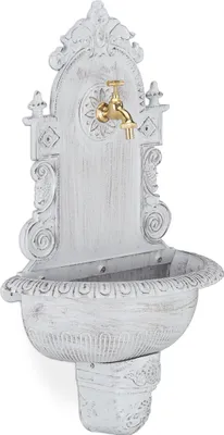 Produktbild von relaxdays XL Wandbrunnen antik