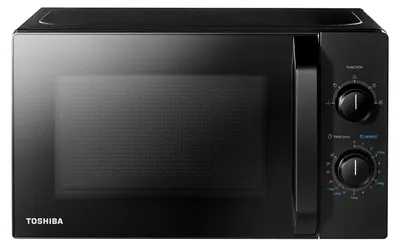 Produktbild von Toshiba MW2-MM20PE(BK) Freistehend Mikrowelle/Solo-Mikrowelle / 20L / 700W / 5 L