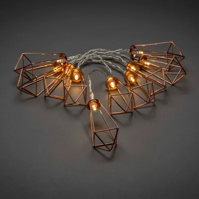 Immagine prodotto di Catena luminosa decorativa Konstsmide LED, metallo color rame rubino