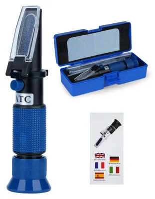 4-in-1 Frostschutz Refraktometer für Kühlmittel, Scheibenwischwasser & AdBlue