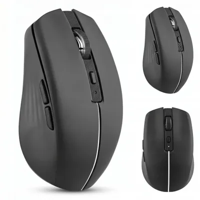 Zdjęcie produktu dla T'nB MWGRADIENTBK, Po prawej stronie, Bluetooth + USB Type-C, 1600 DPI, Czarny
