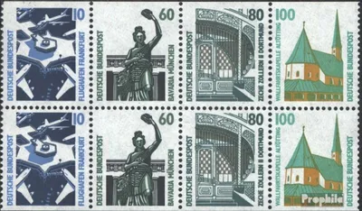 Produktbild von Briefmarken BRD (BR.Deutschland) 1989 Mi Hbl31 gestempelt