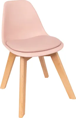 Obrázek produktu pro Skandinávská dětská židle MINI BAYA, růžová barva