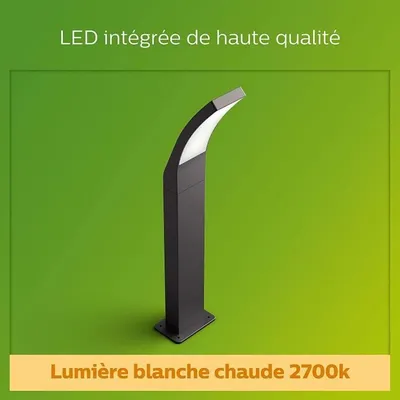 Immagine prodotto di Philips 8719514417755 Splay LED per esterni 12W/1100lm 2700K IP44 antracite a colonna