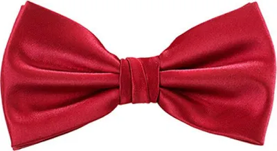 Produktbild von Satin Bow Tie - Farbe: Burgundy - Größe: One Size