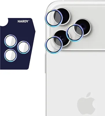 Produktbild von 3MK HARDY Lens Protection Pro, Apple, iPhone 17 Pro / Pro Max, Splitterfrei, Kratzresistent, Transparent, Orange, 1 Stück(e)