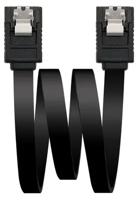 Productafbeelding van SATA-III-kabel NANOCABLE 10.18.1001-BK, zwart (0,5 meter)