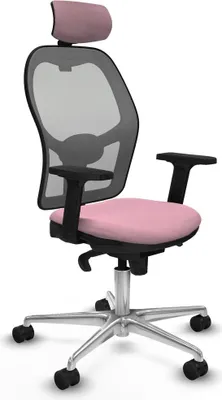 Produktbild von Bürostuhl mit Kopfstütze Piqueras y Crespo 2D086N2 Rosa