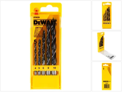 Zdjęcie produktu dla DEWALT Holzspiralbohrer-Set 5-tlg