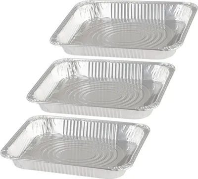 Image de Barquette MagicHome, 32,7x26,9x4 cm, pour grill, 3 pcs, aluminium