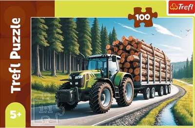 Produktbild von Trefl 16493, 100 Stück(e), Fahrzeuge, 5 Jahr(e)