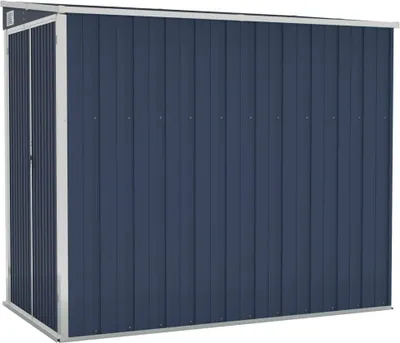 Produktbild von vidaXL Dołączona wiata antracyt 118x194x178 cm Stal ocynkowana